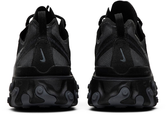 Nike React Element 55 'Triple Hitam' BQ6166-008 Details for Nike React Element 55 'Triple Hitam' BQ6166-008