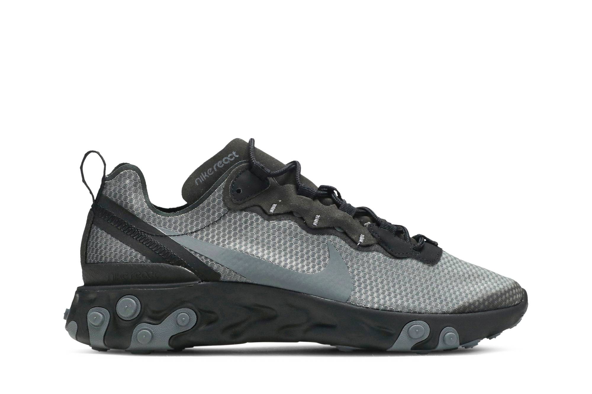 Buy 나이키 리액트 엘리먼트 55 '트리플 블랙' CI3831-001