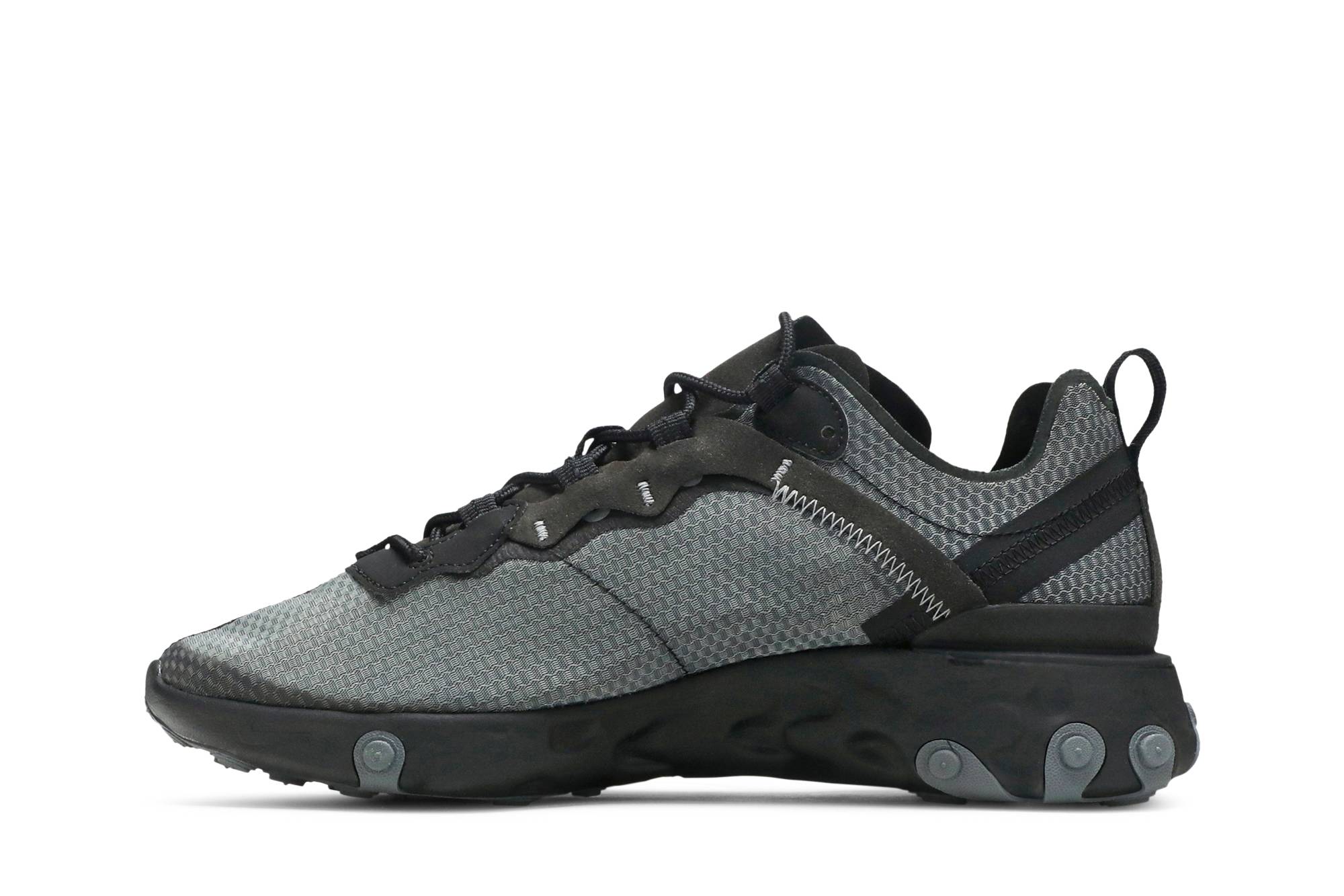 Lookbook 나이키 리액트 엘리먼트 55 '트리플 블랙' CI3831-001