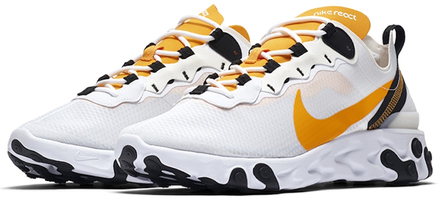 Nike React Element 55 'University Gold' CI3831-100 Lookbook Nike React Element 55 'University Gold' CI3831-100