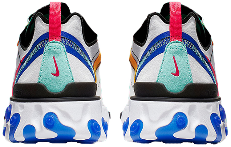 Shop 나이키 리액트 엘리먼트 55 '화이트 골드 블루 그린' CK2955-161