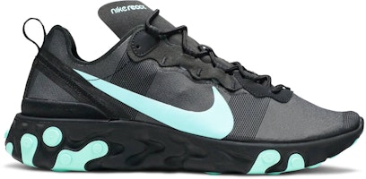 Nike React Element 55 Black Aurora Green BQ6166-004 Nike React Element 55 Black Aurora Green BQ6166-004