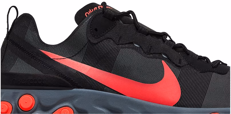 ナイキ リアクト エレメント 55 黒/ソーラーレッド BQ6166-002 Order ナイキ リアクト エレメント 55 黒/ソーラーレッド BQ6166-002