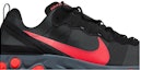 Order ナイキ リアクト エレメント 55 黒/ソーラーレッド BQ6166-002