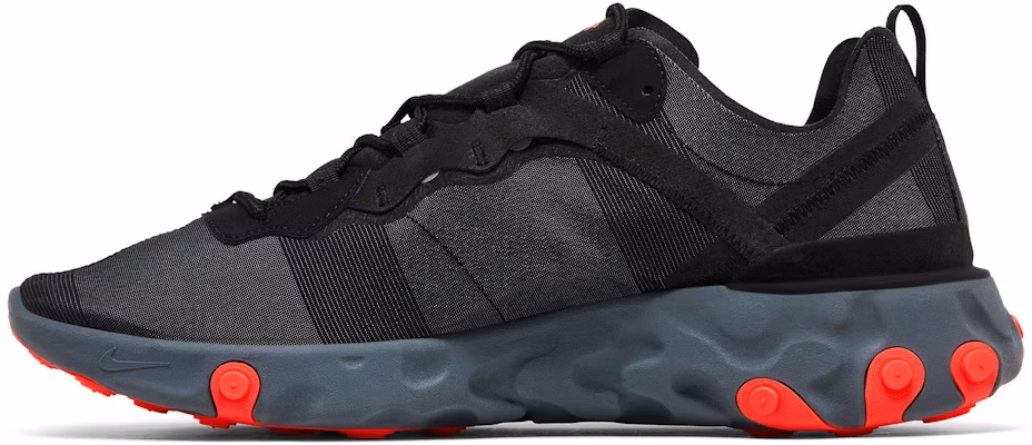 ナイキ リアクト エレメント 55 黒/ソーラーレッド BQ6166-002 Lookbook ナイキ リアクト エレメント 55 黒/ソーラーレッド BQ6166-002