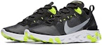 Lookbook Nike React Element 55 Black Wolf Grey Volt BQ6166-001