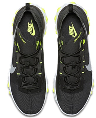 Nike React Element 55 Black Wolf Grey Volt BQ6166-001 Shop Nike React Element 55 Black Wolf Grey Volt BQ6166-001