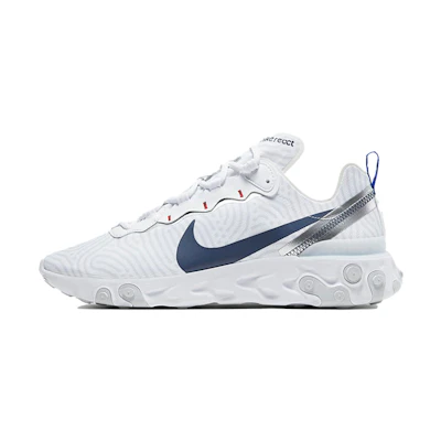 Nike React Element 55 Euro Tour 'White Blue'