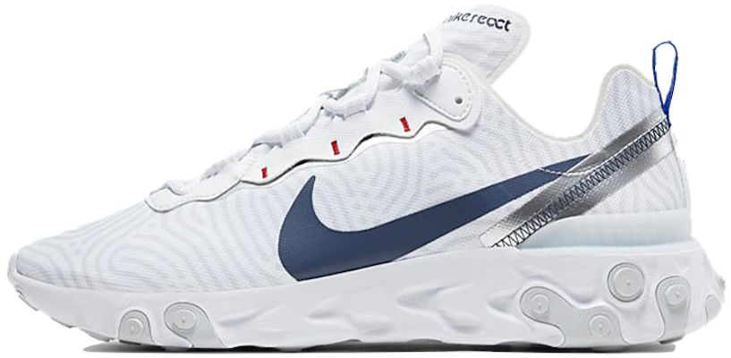 耐克React Element 55 欧洲巡游'白蓝' CW7576-100 Buy 耐克React Element 55 欧洲巡游'白蓝' CW7576-100