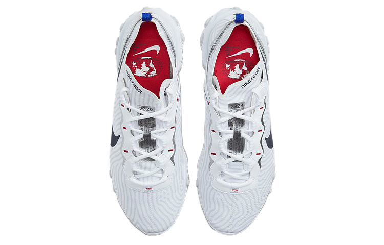 Shop 耐克React Element 55 欧洲巡游'白蓝' CW7576-100