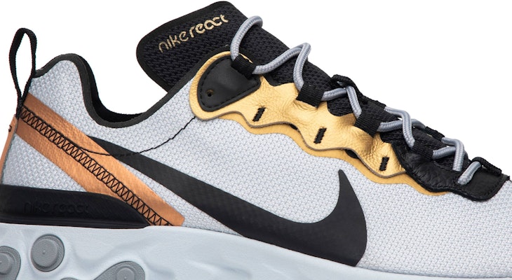 ナイキ リアクト エレメント 55 ゴールドレンジャー CD7627-001 Order ナイキ リアクト エレメント 55 ゴールドレンジャー CD7627-001