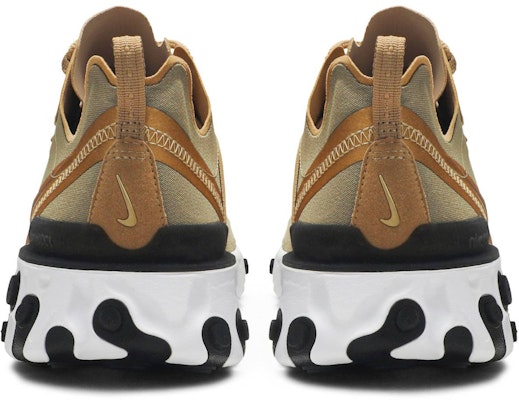 Nike React Element 55 Oro Metálico BQ6166-700 Details for Nike React Element 55 Oro Metálico BQ6166-700
