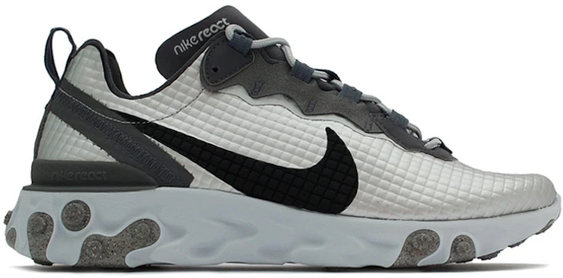 Nike React Element 55 Premium 'Abu-Abu Hitam' CL3835-001 Order Nike React Element 55 Premium 'Abu-Abu Hitam' CL3835-001