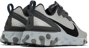 Shop Nike React Element 55 Premium 'Grey Black' CL3835-001