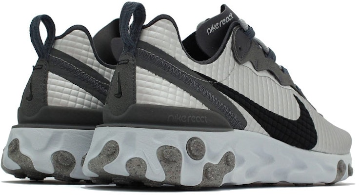 Nike React Element 55 Premium 'Abu-Abu Hitam' CL3835-001 Shop Nike React Element 55 Premium 'Abu-Abu Hitam' CL3835-001