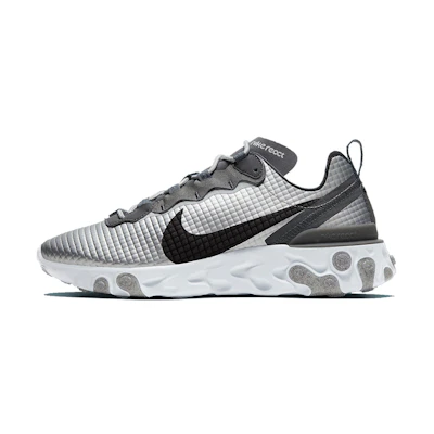 Nike React Element 55 Quilted 'Grid White'