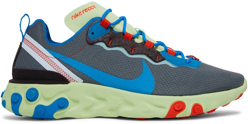 Nike React Element 55 簡約舒適 耐磨透氣 跑鞋 男女款 灰色 Buy Nike React Element 55 簡約舒適 耐磨透氣 跑鞋 男女款 灰色