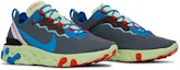 Cheap Nike React Element 55 簡約舒適 耐磨透氣 跑鞋 男女款 灰色
