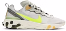 Buy Kasut Nike React Element 55 Spruce Volt BQ6166-009