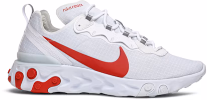 Nike React Element 55 White Red BQ6167-102 Nike React Element 55 White Red BQ6167-102