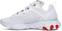Lookbook Kasut Nike React Element 55 Putih Merah BQ6167-102