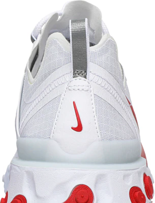Nike React Element 55 White Red BQ6167-102 Sizing Nike React Element 55 White Red BQ6167-102