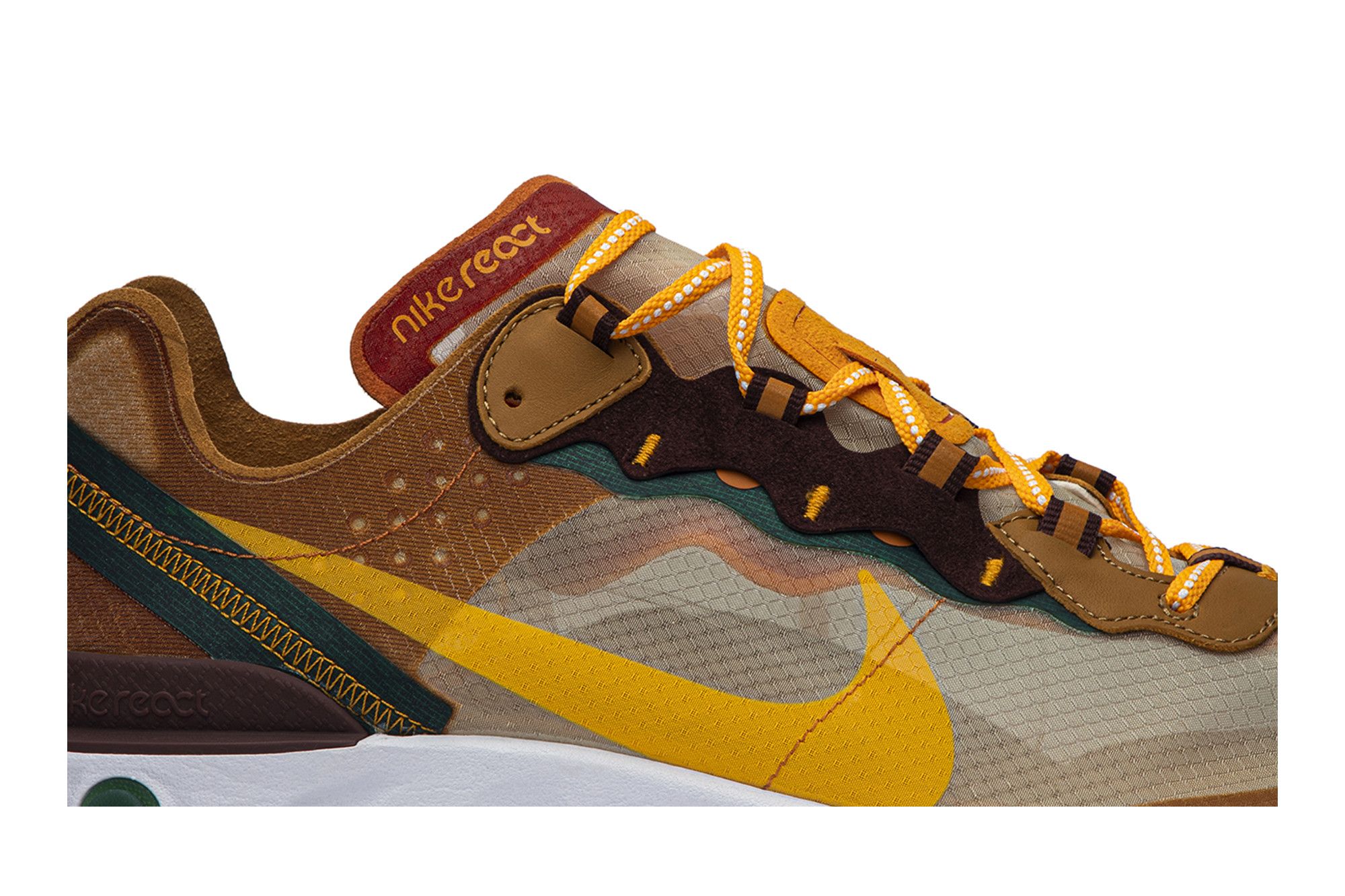 Lookbook Nike React Element 87 ''Avorio Arancione'' CJ6897-113