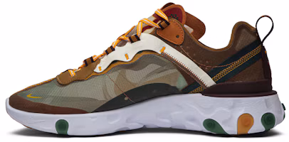 Shop Nike React Element 87 'Ivory Orange' CJ6897-113