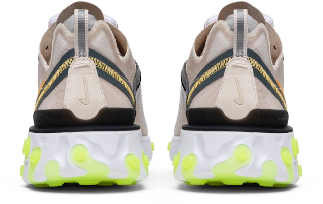 Nike React Element 87 'Light Orewood' AQ1090-101 Details for Nike React Element 87 'Light Orewood' AQ1090-101