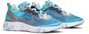 Nike React Element 87 'Royal Tint' AQ1090-400 - Kasut Unik Warna Biru