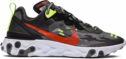 Nike React Element 87 Medium Olive Bright Crimson CJ4988-200 Nike React Element 87 Medium Olive Bright Crimson CJ4988-200