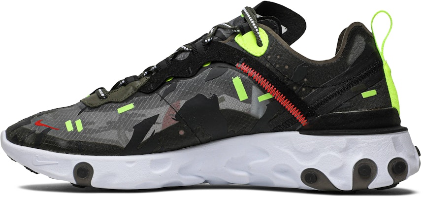 Nike React Element 87 Medium Olive Bright Crimson CJ4988-200 Lookbook Nike React Element 87 Medium Olive Bright Crimson CJ4988-200