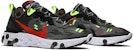 Nike React Element 87 Olive Crimson CJ4988-200 - Kasut Olahraga Unik