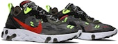 Cheap Nike React Element 87 Olive Crimson CJ4988-200 - Kasut Olahraga Unik