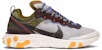 Nike React Element 87 Moss AQ1090-300 - Kasut Larian Moden
