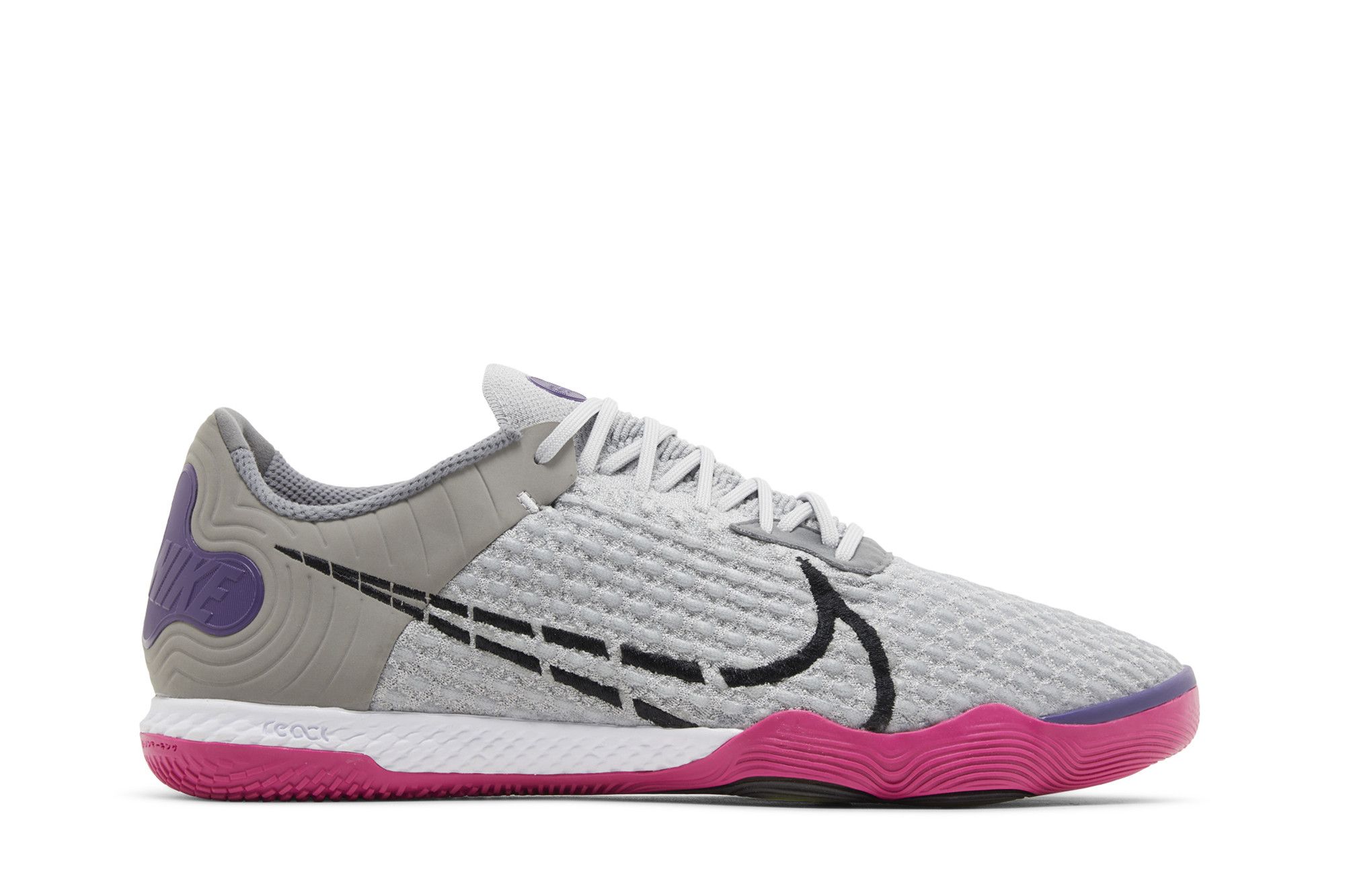 Nike React Gato 'Light Smoke Grey Electro Purple' CT0550-056