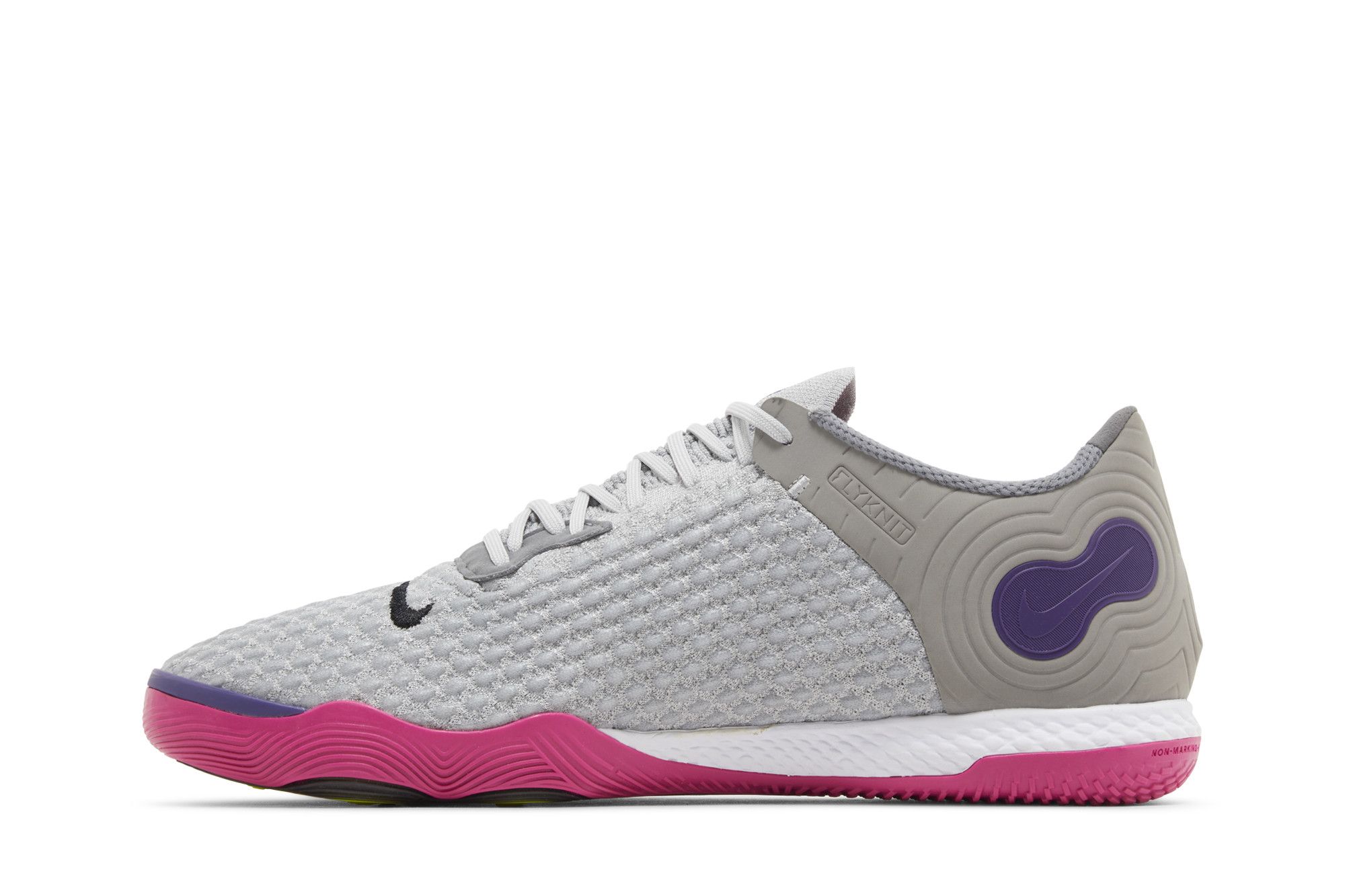 Lookbook Nike React Gato 'Light Smoke Grey Electro Purple' Sepatu Olahraga Pria CT0550-056