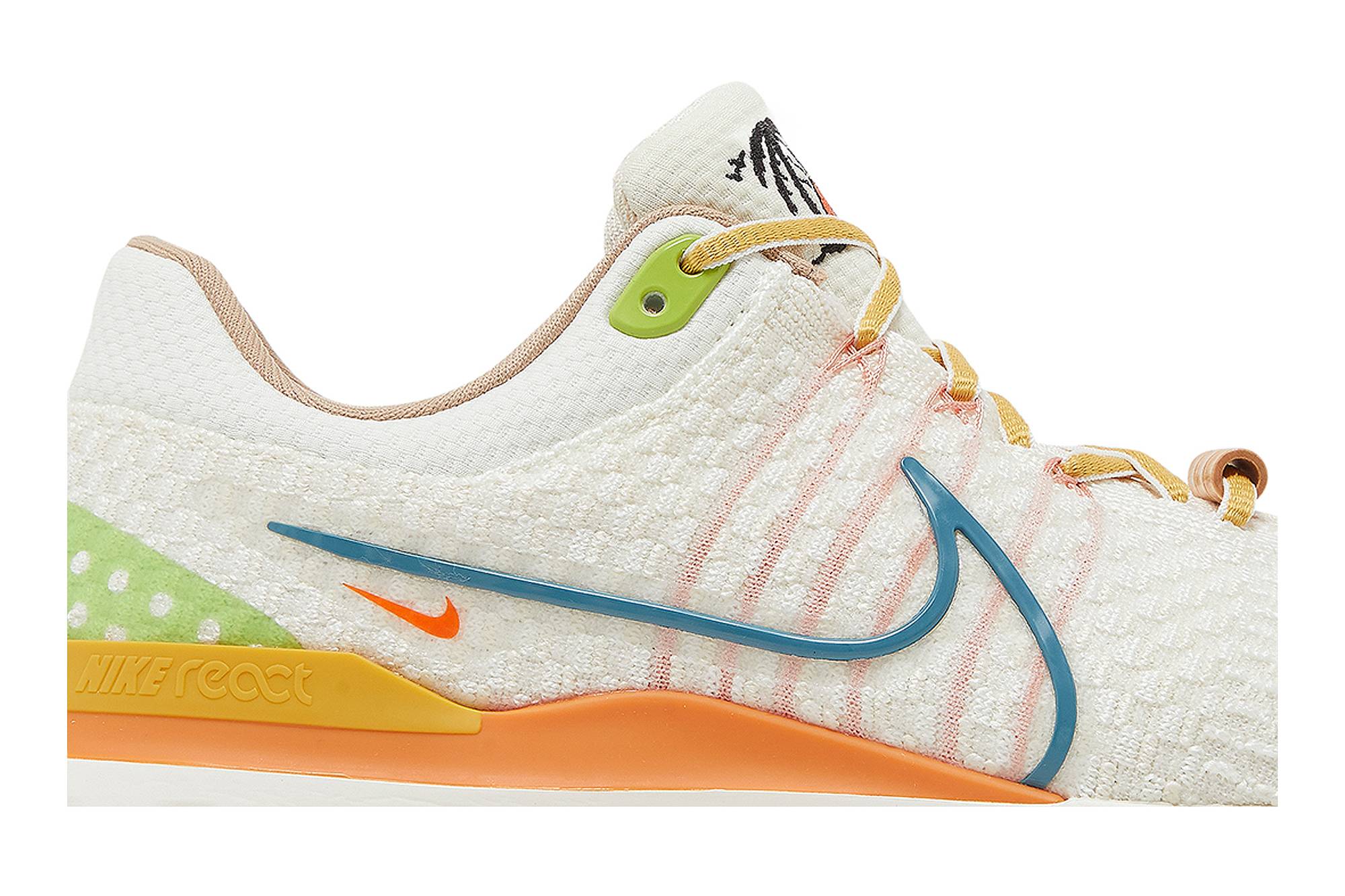Order Nike React Infinity Run 3 Flyknit 'Sun Club Sail Hot Curry' Zapatillas跑 DV1744-141