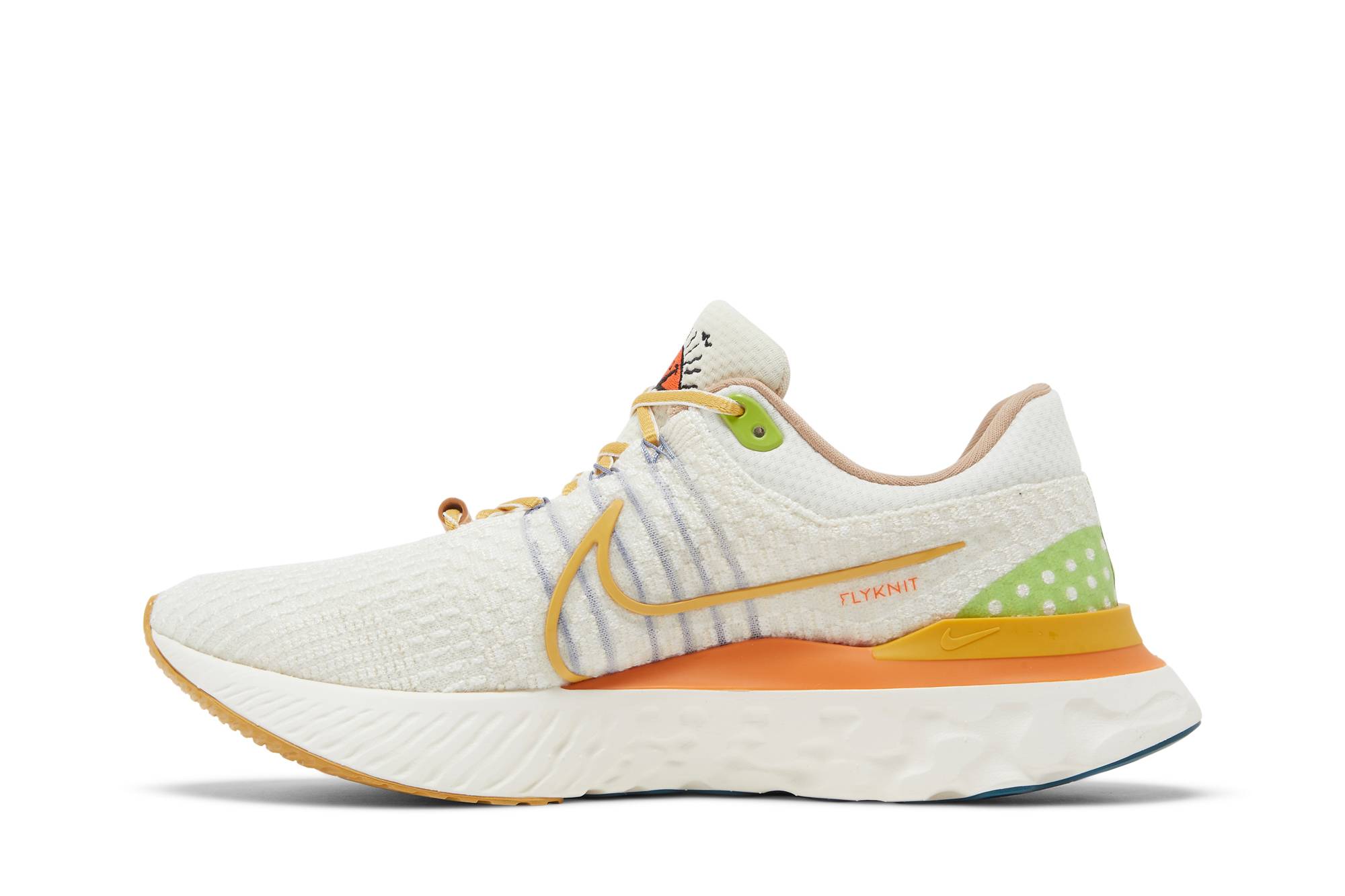 Lookbook Nike React Infinity Run 3 Flyknit 'Sun Club Sail Hot Curry' Zapatillas跑 DV1744-141