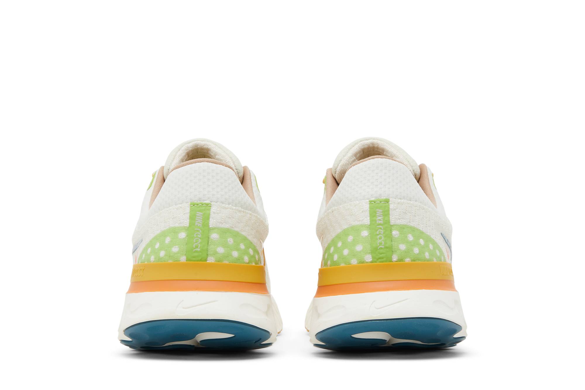 Details for Nike React Infinity Run 3 Flyknit 'Sun Club Sail Hot Curry' Zapatillas跑 DV1744-141