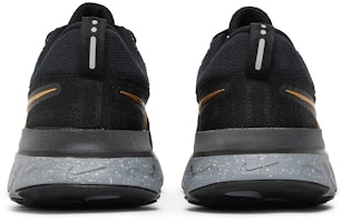 나이키 리액트 인피니티 런 플라이니트 2 "블랙 메탈릭 골드" CT2357-009 Details for 나이키 리액트 인피니티 런 플라이니트 2 "블랙 메탈릭 골드" CT2357-009