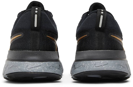 Nike React Infinity Run Flyknit 2 '黑色金屬金' CT2357-009 Details for Nike React Infinity Run Flyknit 2 '黑色金屬金' CT2357-009