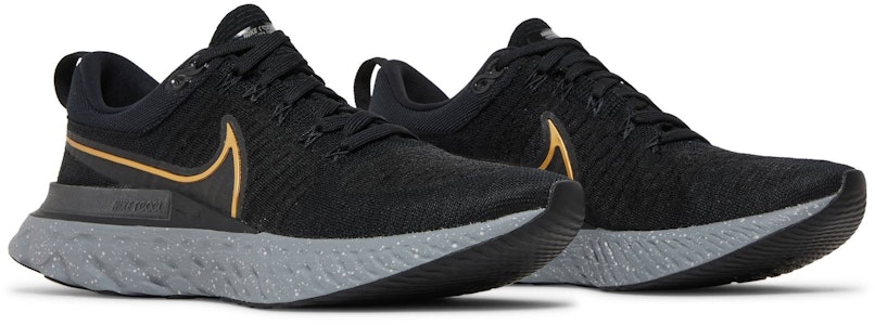 Nike React Infinity Run Flyknit 2 '黑色金屬金' CT2357-009 Cheap Nike React Infinity Run Flyknit 2 '黑色金屬金' CT2357-009