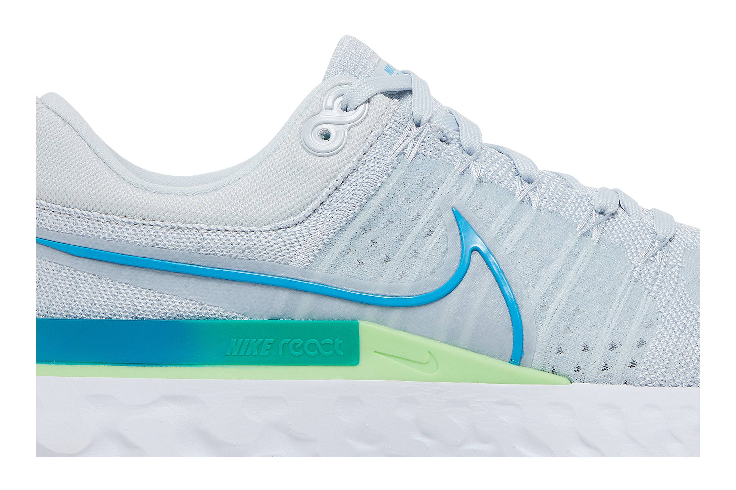 Order Nike React Infinity Run Flyknit 2 'Platino Puro Esmeralda Azul Láser' CT2357-007