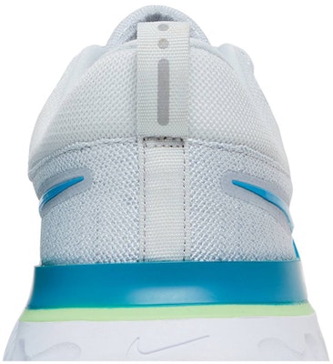Nike React Infinity Run Flyknit 2 'Pure Platinum Emerald Laser Blue' CT2357-007 Sizing Nike React Infinity Run Flyknit 2 'Pure Platinum Emerald Laser Blue' CT2357-007