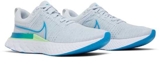 耐吉React Infinity Run Flyknit 2 '純白黃綠雷射藍' CT2357-007 Cheap 耐吉React Infinity Run Flyknit 2 '純白黃綠雷射藍' CT2357-007