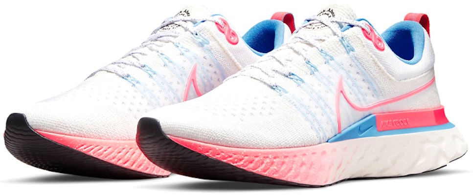 Nike React Infinity Run Flyknit 2 'Sail Racer Pink' Wanita Lelaki Kasut Lari DJ5191-164 Lookbook Nike React Infinity Run Flyknit 2 'Sail Racer Pink' Wanita Lelaki Kasut Lari DJ5191-164
