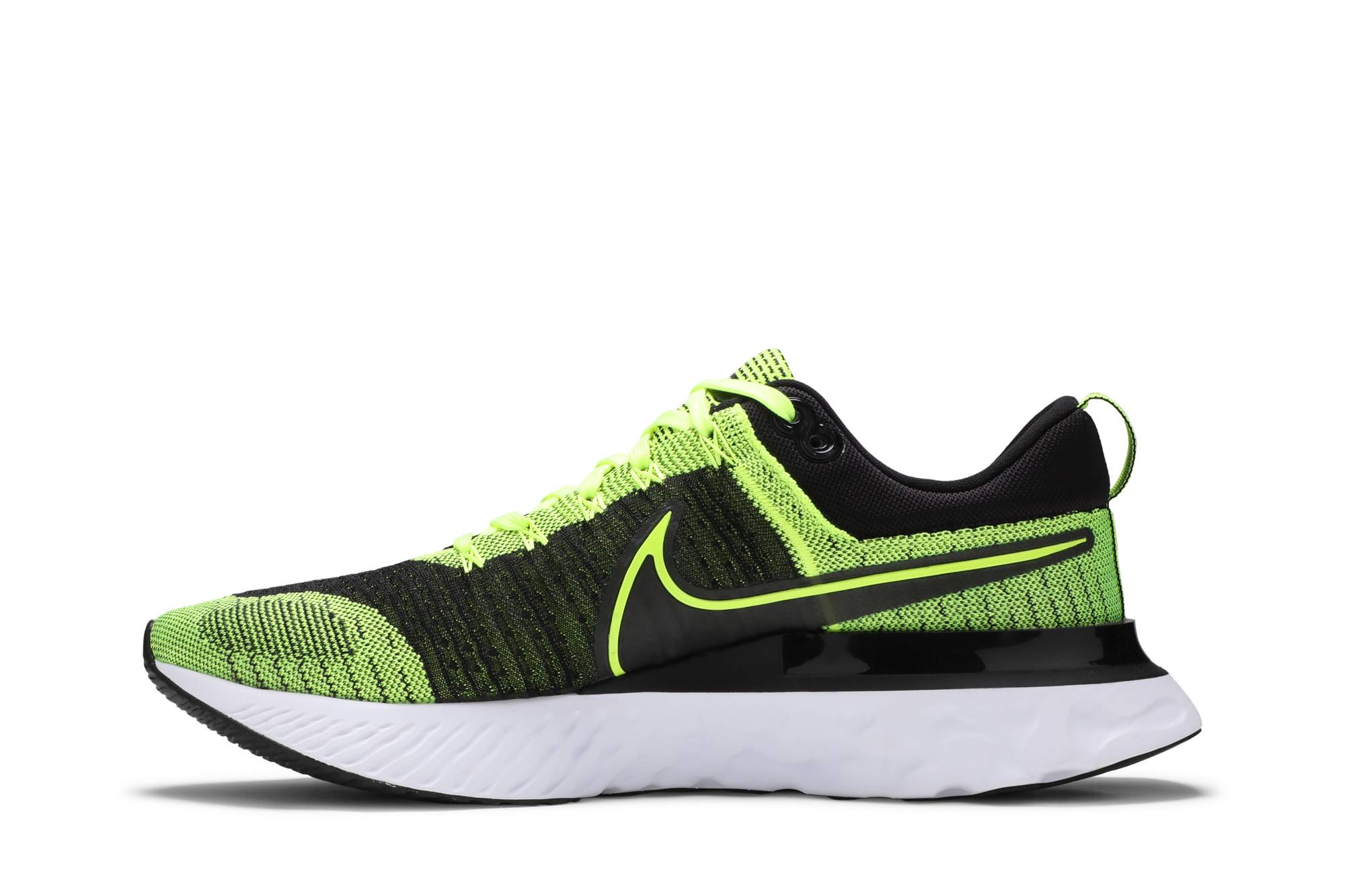 Lookbook Nike React Infinity Run Flyknit 2 'Volt Black' Pria Wanita Sneakers CT2357-700