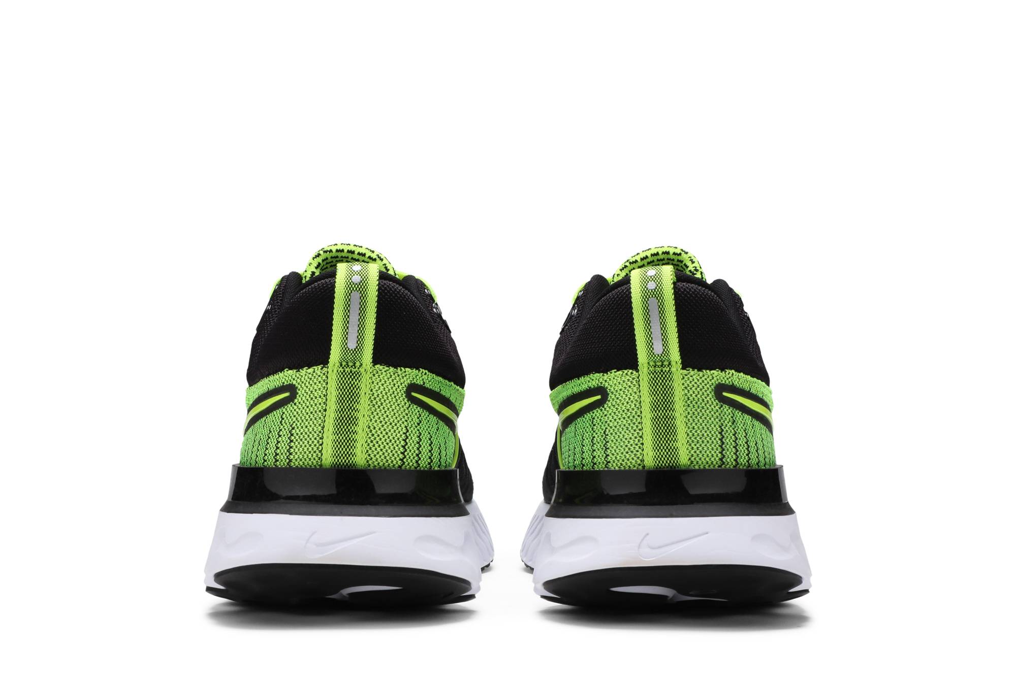 Details for Nike React Infinity Run Flyknit 2 'Volt Black' Pria Wanita Sneakers CT2357-700