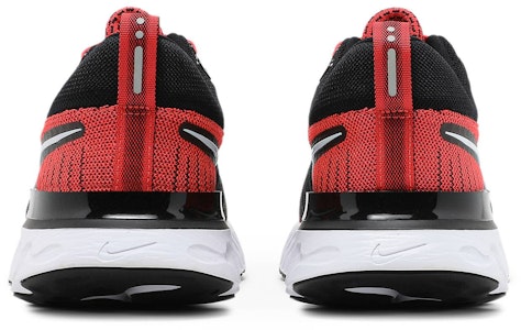Nike React Infinity Run Flyknit 2 Hitam Merah Cerah CT2357-600 Details for Nike React Infinity Run Flyknit 2 Hitam Merah Cerah CT2357-600